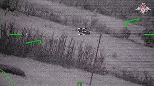 Поражение техники ВСУ