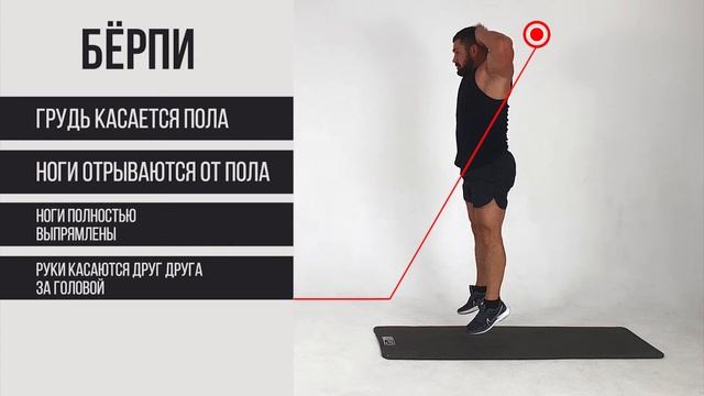 Техника выполнения бёрпи, тренировка для похудения в домашних условиях смотреть онлайн