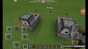 Как сделать пулемёт в майнкрафте