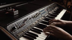 Polymoog 203A Synthesizer:  A Sonic Exploration