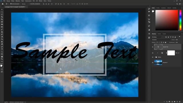Photoshop - Frames on many photos. Jak zrobić ramki dla wielu zdjęć. смотреть онлайн