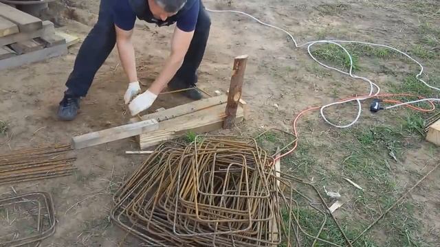 Kd.i: Изготовление рамок фундамента за 38 секунд. смотреть онлайн