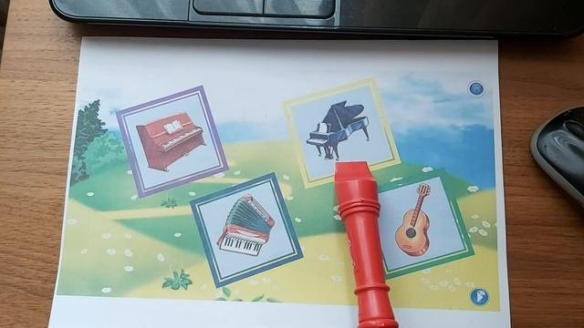 Музыкальная гостиная. Знакомство с музыкальными инструментами. Продолжение