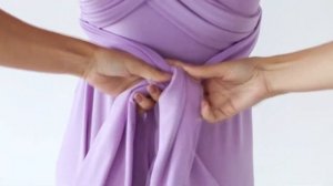 Способ завязать платье-трансформер