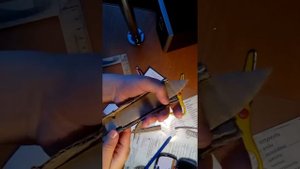 Ч.1 Как сделать скрытый клинок ассасина из картона