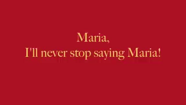 Maria Lyrics - West Side Story смотреть онлайн