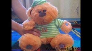 Обзоры детские игрушки  - Мишка интерактивный ПОЕТ песни, РАССКАЗЫВАЕТ стихи