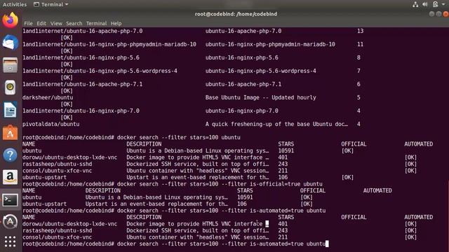 Docker Tutorial for Beginners - docker search, docker images, docker pull