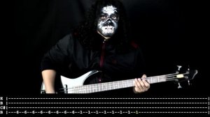 【SLIPKNOT】[ Left Behind ] cover by Cesar | LESSON | BASS TAB