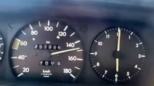mercedes 190 2.0 diesel slight acceleration