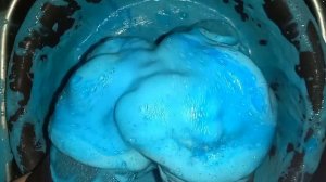ASMR 💙/Paste/ #asmrvideo #soakedsoap #laundrypowder #spongesqueeze #rinsing/#асмр #губка #полоскани