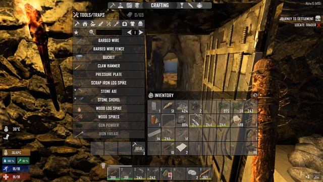 7 Days to Die 15 альфа. Лестница в городок #5 смотреть онлайн