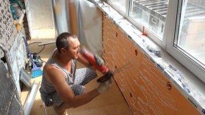 Балкон под ключ ► Большая стройка. Остекление лоджии, монтаж, утепление. Бердск. Новосибирск.