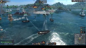 HERITAGE World of Sea Battle Мортиры в деле!! К концу видео вообще треш!
