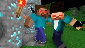 Herobrine Life : True Love  - Minecraft sad animation | Part 7
