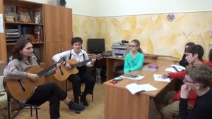 ЭХ, ДРУГ ГИТАРА! СТРИЖИ В ГОСТЯХ У ГИТАРИСТОВ ДВОРЦА ТВОРЧЕСТВА ДЕТЕЙ И МОЛОДЕЖИ ИМЕНИ Н.И. СИПЯГИН