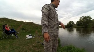 Вечерняя рыбалка. Река Зай