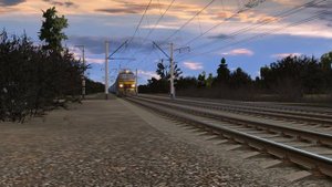 Trainz Simulator 12 PC ЧС4-072 С Поездом РИЦ УЗ
