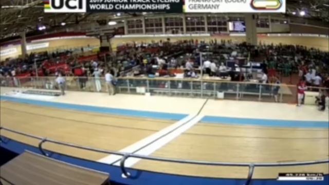 Чемпионате Мира на треке среди юниоров в г. Франкфурт-на-Одере (Германия) смотреть онлайн