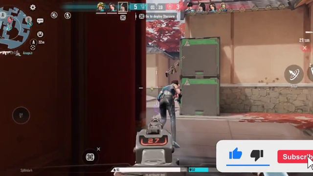 VALORANT Mobile Gameplay (Android, ios) (Hyper Front Gameplay) BEST Multiplayer Game - part 13
