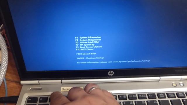 Как войти в BIOS на ноутбуке HP смотреть онлайн