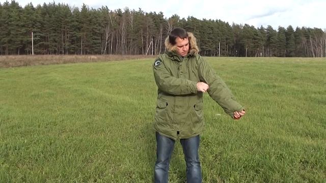 Куртка Аляска N3B OXFORD, OLIVE/RED (Nord Storm) смотреть онлайн