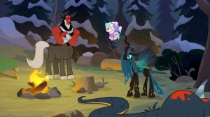 Chrysalis Saves Tirek and Cozy Glow from an Ophiotaurus - MLP: Friendship Is Magic [Season 9]
