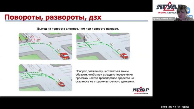 Правила маневрирования ч.2