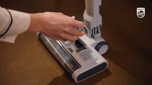 Ultra-lightweight, effortless clean with Philips 4000 series cordless vacuum - XC4201/01 - 80secs
