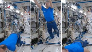 Astrogram: как на МКС устраивают спортивные турниры и отмечают Новый год