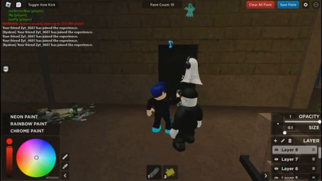 ?Я рисую, ты рисуешь.Roblox.Spray Paint.? смотреть онлайн