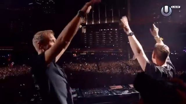 Hardwell b2b Armin Van Buuren live at Ultra Music Festival 2024