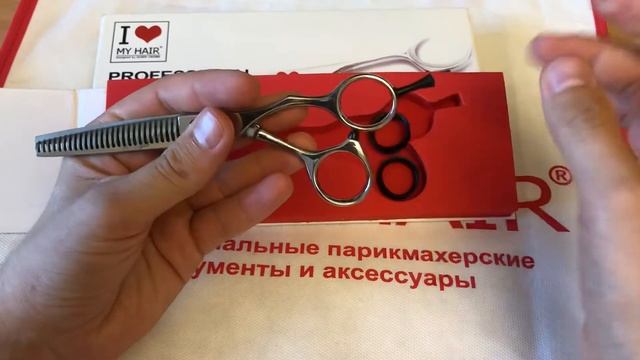 Филировочные ножницы I love my hair 4551-6027 смотреть онлайн