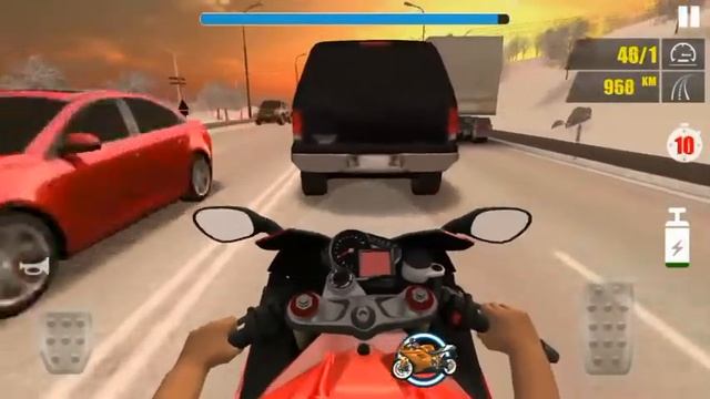 Traffic speed moto rider 3D #2 | Android gameplay | Racing games | Gaming video смотреть онлайн
