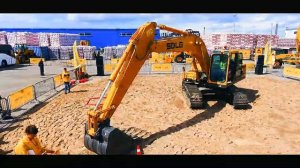 Девушка-экскаваторщица одержала победу в конкурсе Excavator Challenge SDLG