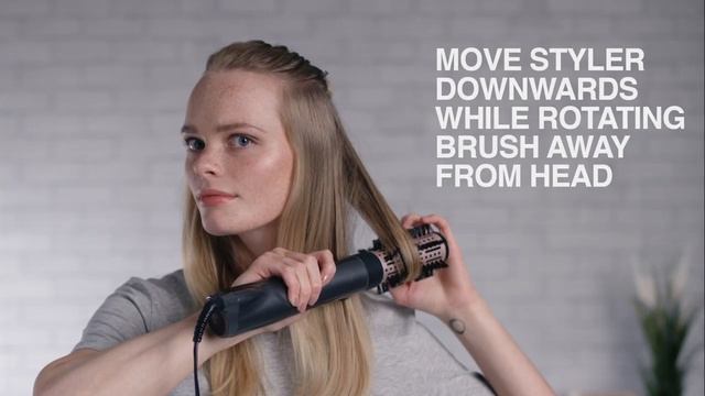 Remington Curl & Straight Confidence AirStyler AS8606 - Round Brush How To Video смотреть онлайн
