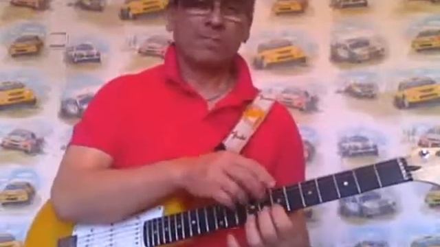 Цыганочка на электрогитаре. 2010 год