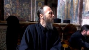 Поет слепой монах Иеремия  Монастырь Великие Дечаны  Сербия