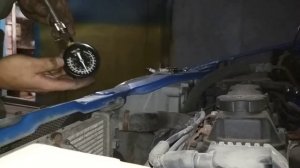 Компрессия авео 1.5 177800км.