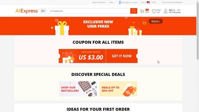 Про купоны для новорегов и ДнВ на Aliexpress и купоны 4/20 и 10/50 на JD. смотреть онлайн