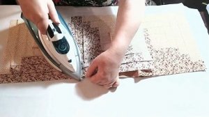 Декоративная Наволочка в Лоскутной Технике /ШЬЁМ ИЗ ПОЛОС.