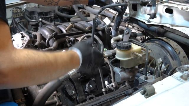 VK56 Engine Rebuild Part 3 (Removing the A/C pump, P/S pump, Rad hoses, etc…) смотреть онлайн