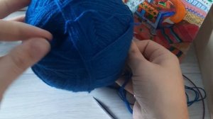 Как вязать из одного клубка в три?в четыре нити)