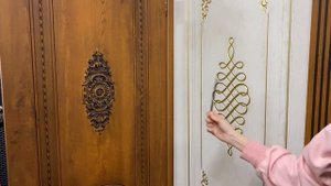 Двери в экошпоне дуб натуральный и дуб беленый. Магазин Время дверей.