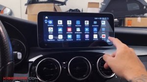 Замена штатного монитора Mercedes GLC