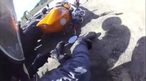 Мотоцикл Урал/Днепр против Хонды(400-1000сс)