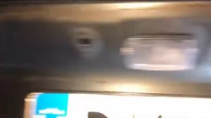 Peugeot 5008 Расборка обшивки ляды. Кнопка открытия багажника. Лампа подсветки номера