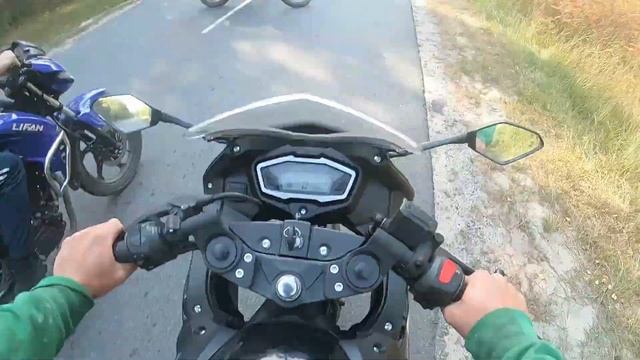 Voge 300rr китайская 300-ка рвёт всех. ЗВУК. Сравнение динамики разгона с Lifan KP-200. смотреть онлайн