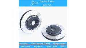 Top Car modified Jekit AMG Brake calipers discs pads center cap and adapters and brake hose for Mec