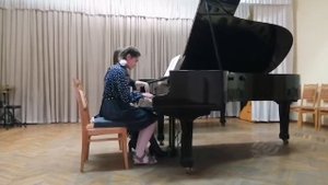 Шамсиева Амелия, Дубова Екатерина(учитель) М.Матвеев «Зимняя песня» ГУО ДШИ 1 г.Витебска